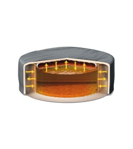 Intex jet&amp;pupple energiatakarékos termo jakuzzi takaró 28537